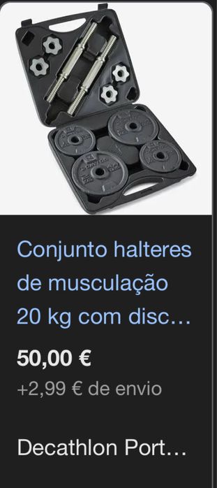 Maquina de treino, banco de supino com barra olimpica + 150 kilos