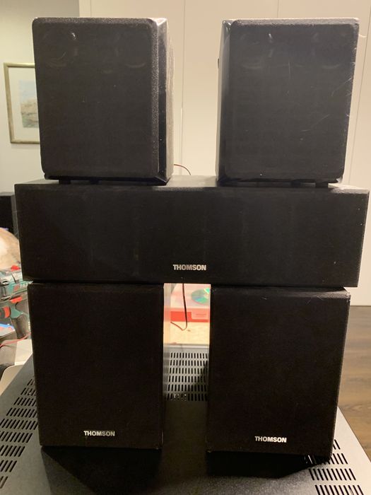 Home Cinema Thomson DPL600 CD com CD Changer de 3 discos integrado