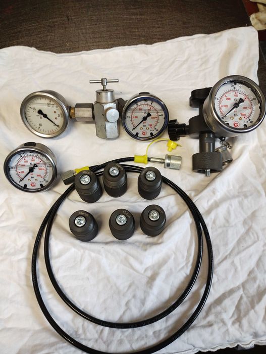 Nabijanie Akumulatorów Hydraulicznych Azotem,Kule TUZ ,TLS