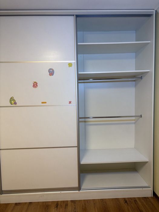 Шкаф - купе білий