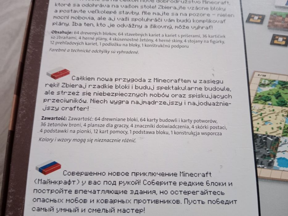 Gra planszowa Minecraft Builders&Biomes