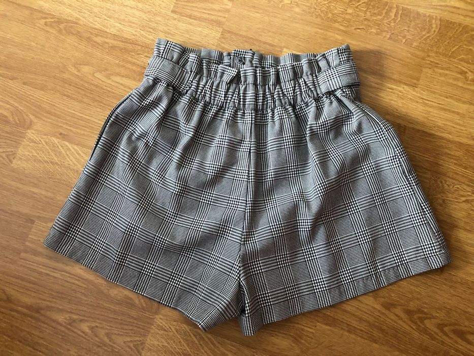 Calções zara xadrez