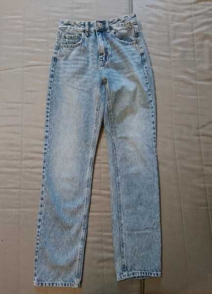 Jasne damskie jeansy, r 32, STR