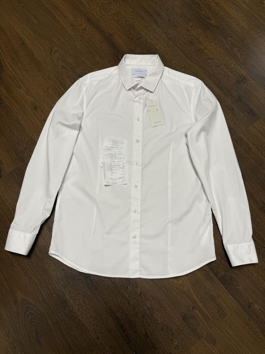 Koszula Męska Reserved Biała White Slim Fit Elegancka Klasyczna Basic