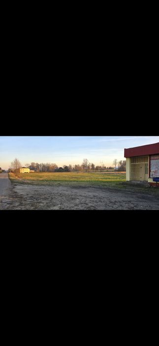 Działka z budynkiem usługowym