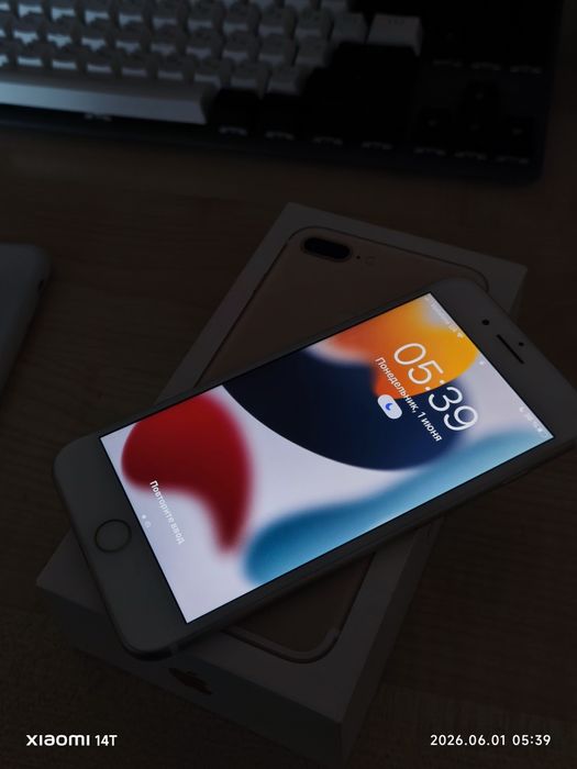 iPhone 7 Plus 128GB Gold | АКБ 100%. ІДЕАЛ! Повний комплект, Neverlock, Touch ID