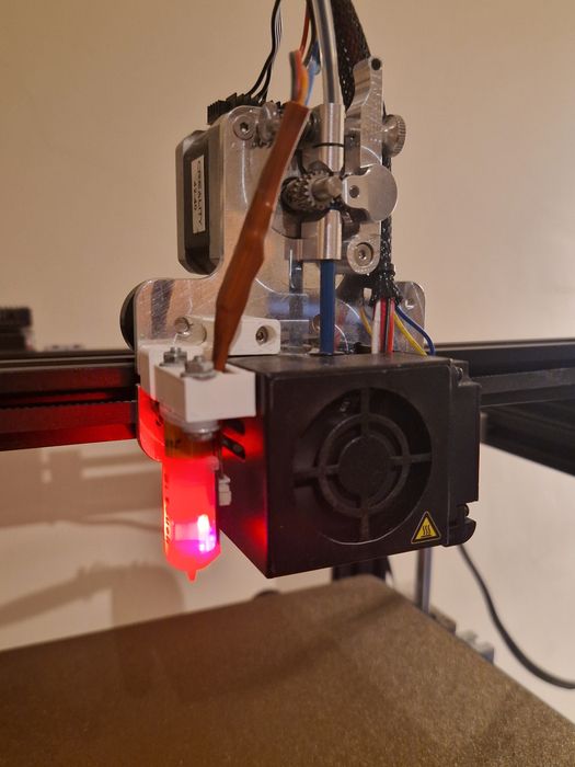 Ender 5 Plus Ulepszona + Filamenty + Części zamienne