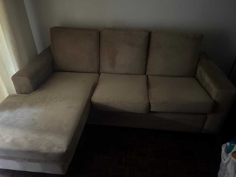 Conjunto mesa jantar + 4 cadeiras + móvel sala + mesa TV + sofá