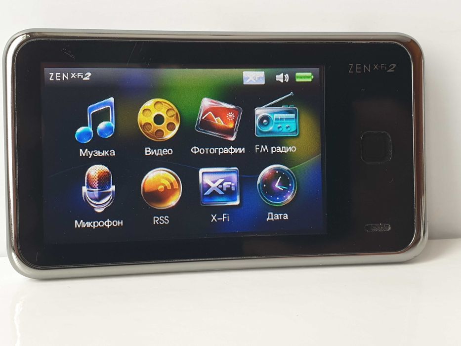 mp3 mp4 плеєр CREATIVE ZEN X-FI2 16GB комплект