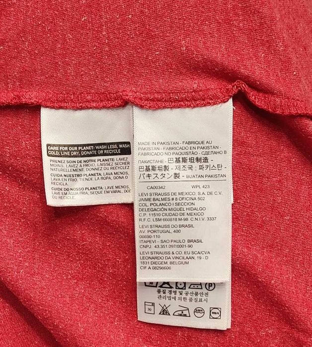 R) LEVI'S oryginalna logowana koszulka Roz.M