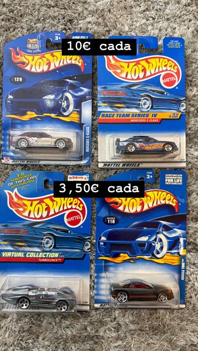 Hot Wheels - carrinhos