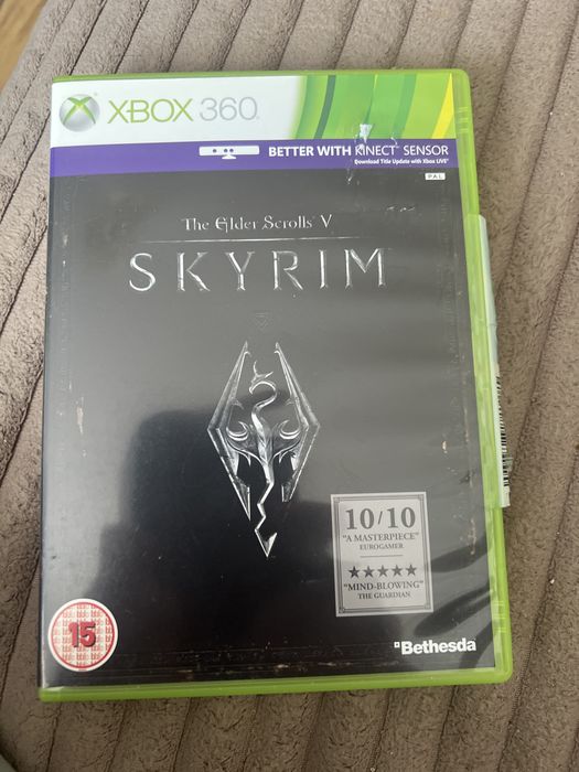 Gra xbox 360 Skyrin z mapą