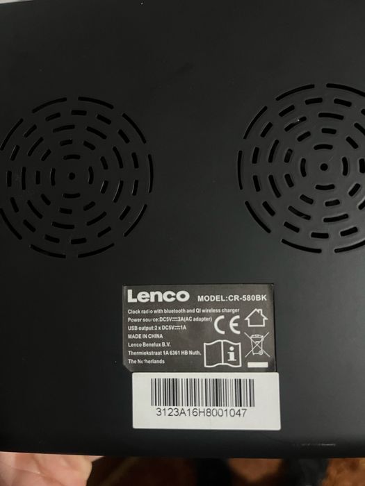 Rádio Lenco novo nunca utilizado