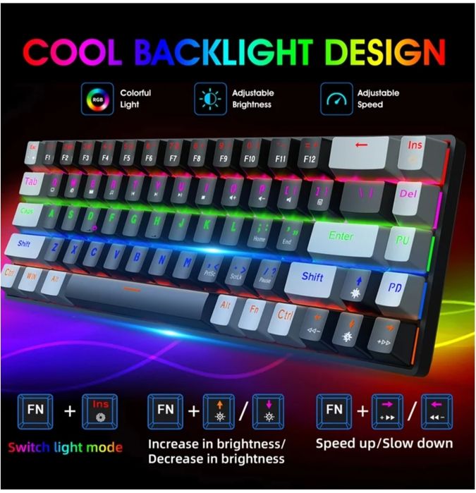 Teclado mecânico Gaming