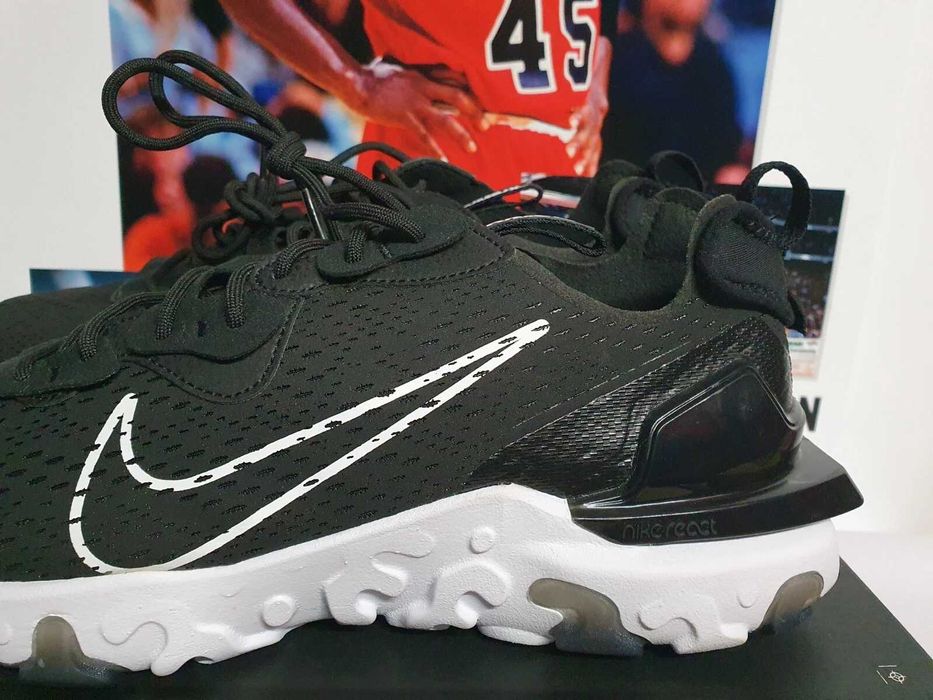Кросівки Nike React Vision Black White