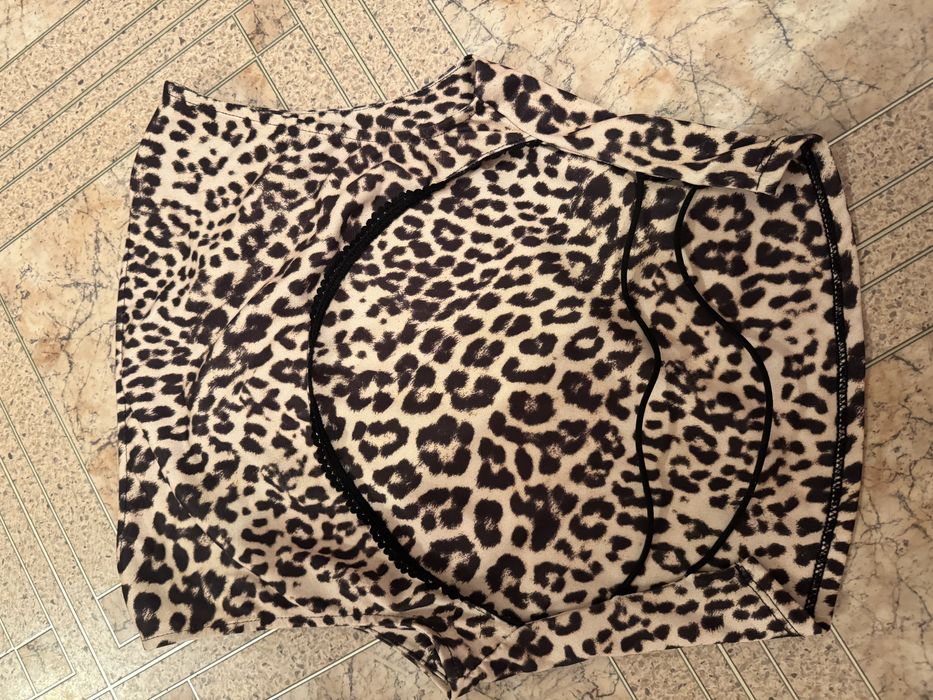 Леопардовый топ