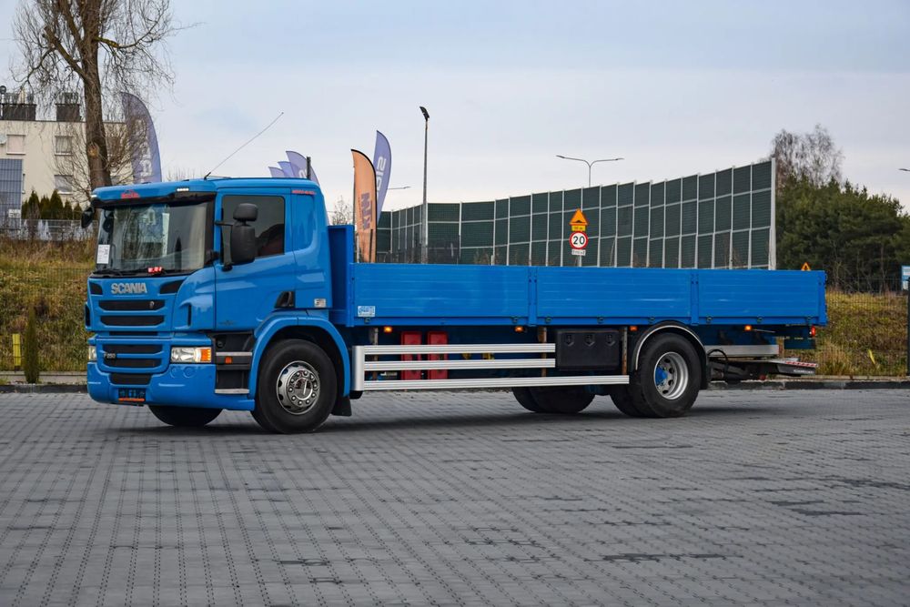 Scania P250 / EURO 6 / SKRZYNIA 7.8 M / WINDA DHOLLANDIA / PODUSZKI NA TYLNEJ OSI / RETARDER / KLIMA / TEMPOMAT / SERWISOWANY / SPROWADZONY  / Tanie Szybkie Finansowanie Zgoda od Zaraz