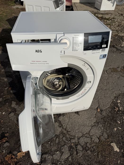 Пральна машина вузька 2/1 8/4кг AEG L7WB65684
