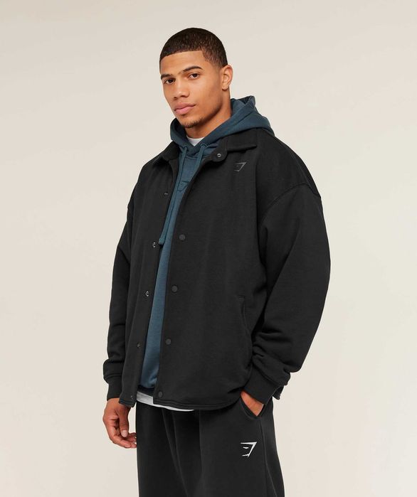 Куртка Gymshark Power Coach Jacket Оверсайз Кофта Джимшарк