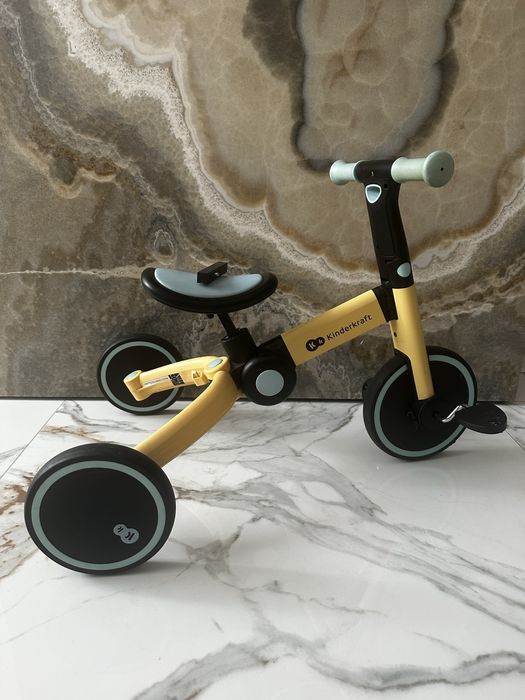 Біговел-велосипед 3 в 1 Kinderkraft 4Trike Sunflower Blue