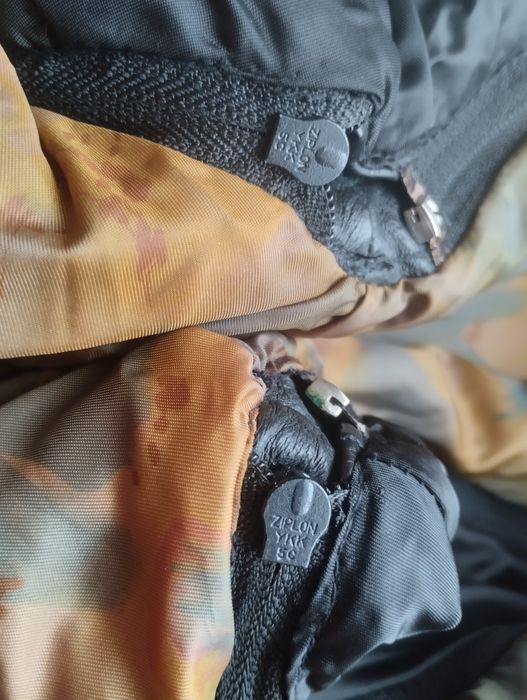 Вінтажна шкіряна куртка-бомбер (Echt Leder). Фурнітура YKK Ziplon. 56р