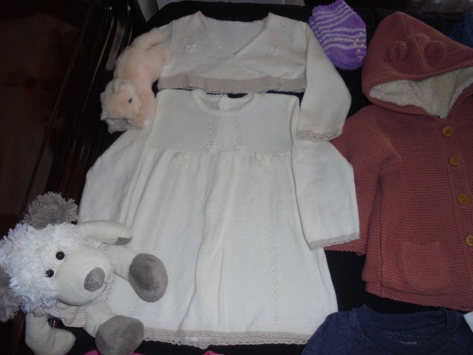 lote de roupa de menina bebé o gatinho