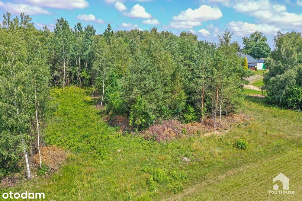 Działka budowlana 1339 m² – Tereszewo ( 3km do jeziora) - Widok 3