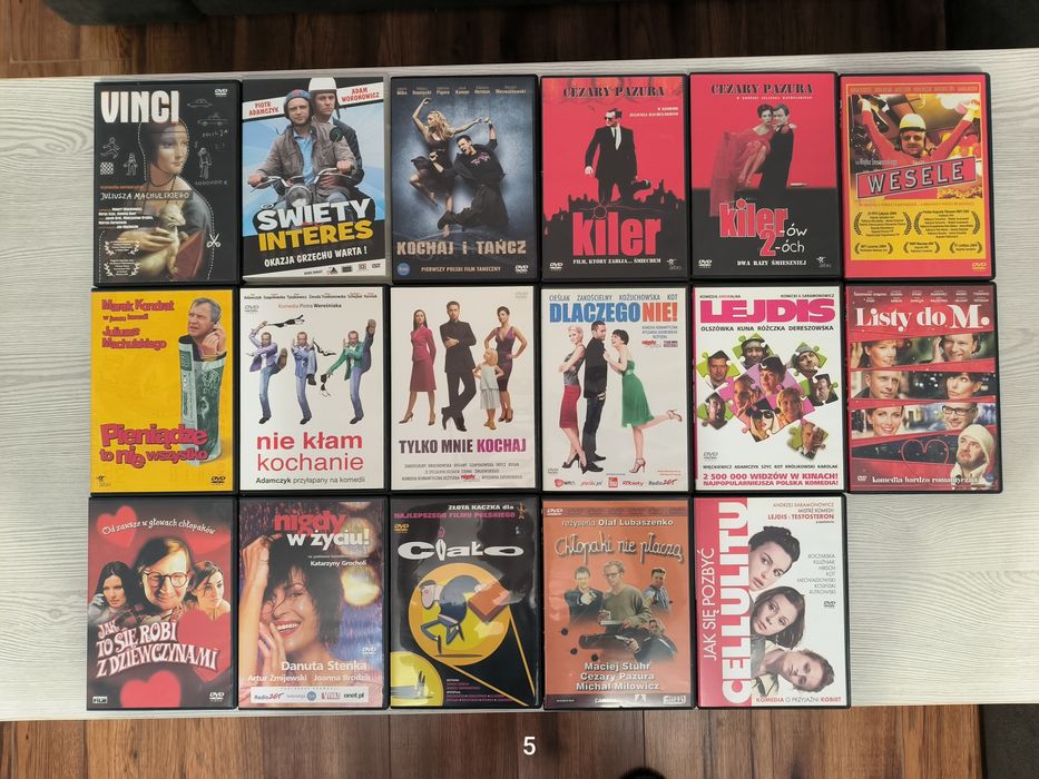 Filmy i seriale na DVD