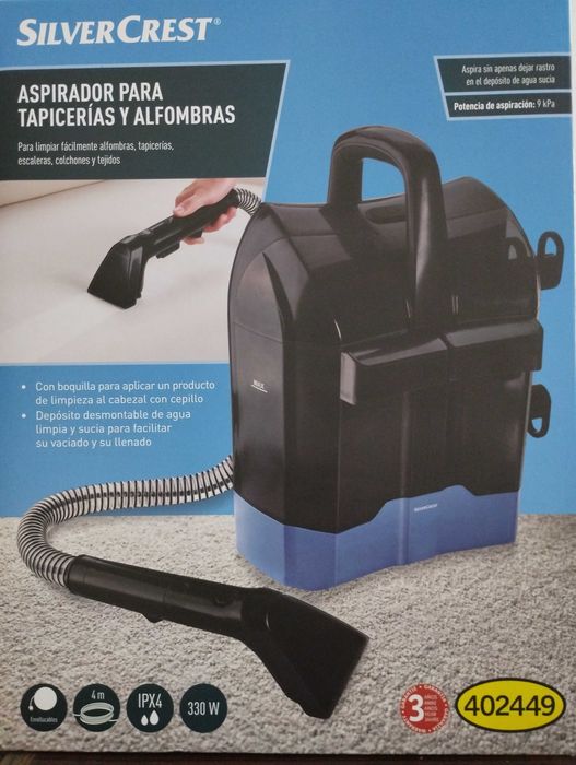 Aspirador lavagem de estofos