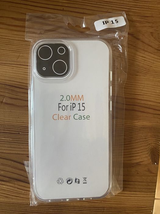 przezroczyste etui clear case iphone 15