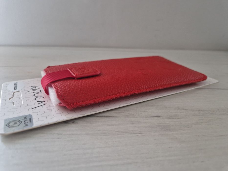 Kieszonka WONDER Deko (ROZMIAR XL) do Samsung S23 / S23 Plus Czerwony