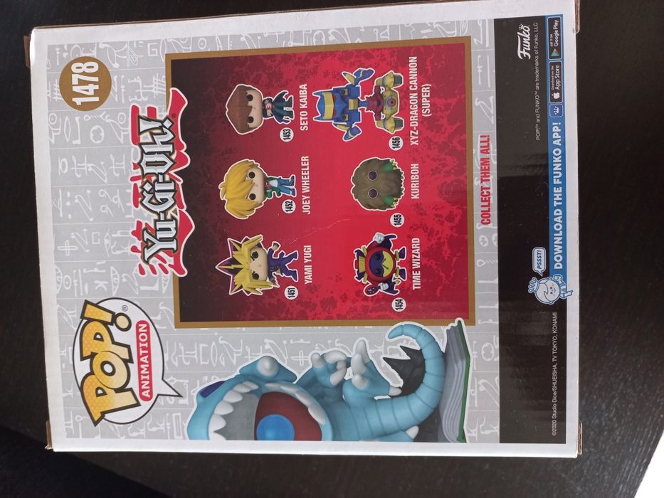 Funko Pop Yu-Gi-Oh Blue-Eyes Toon Dragon #1478 Glow in the Dark Special Edition