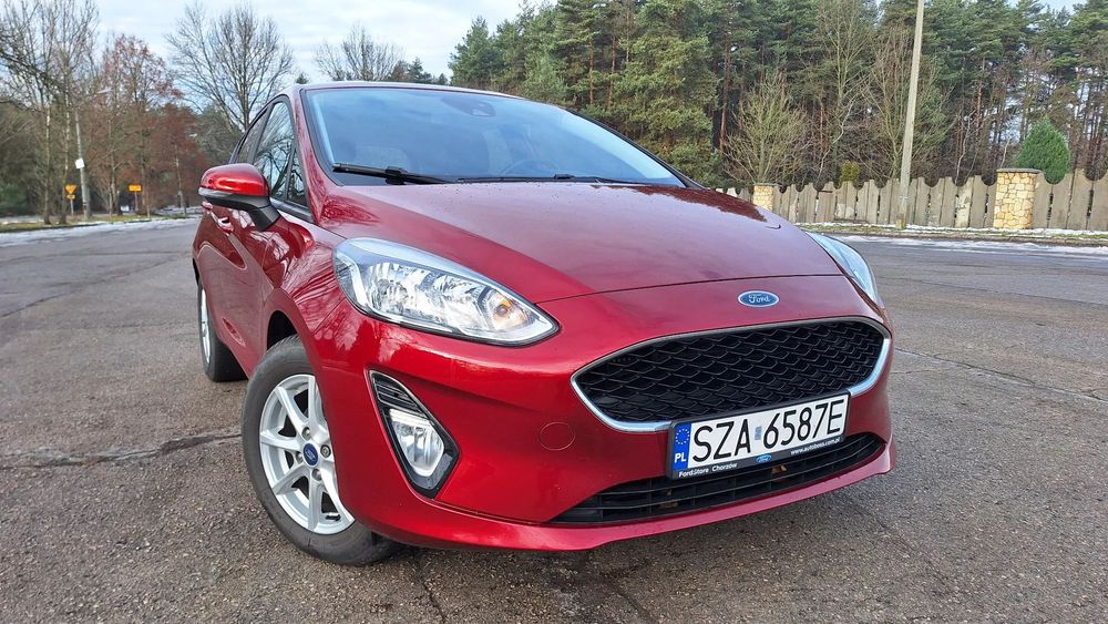 Ford Fiesta Prywatny, polski salon, oryginalny lakier, kamera, podgrzewana szyba