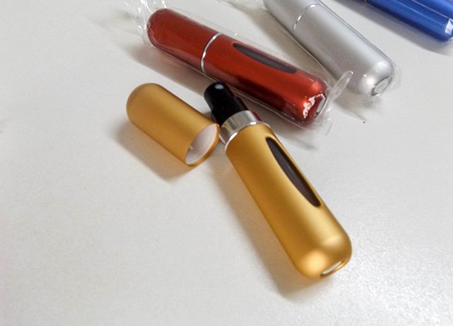 Frasco de perfume recarregável - Várias cores de escolha