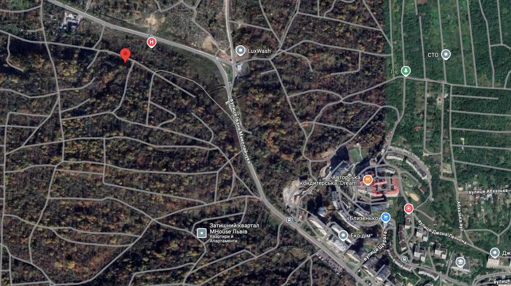 Продаж земельної ділянки по вулиці Миколайчука в урочищі Голоско