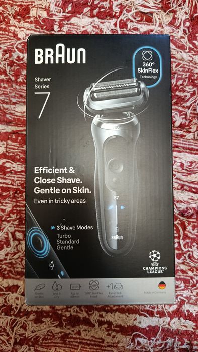 Máquina Barba Braun Shaver Series 7 - NOVA