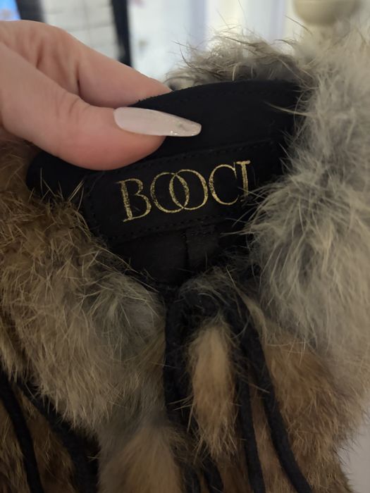 Oryginalne buty Booci z naturalnym futrem 36 okazja