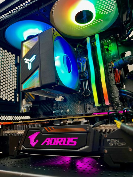 PC GAMING ryzen 5 + gtx 1080 ti 11GB nvme 1TB rgb como novo + garantia