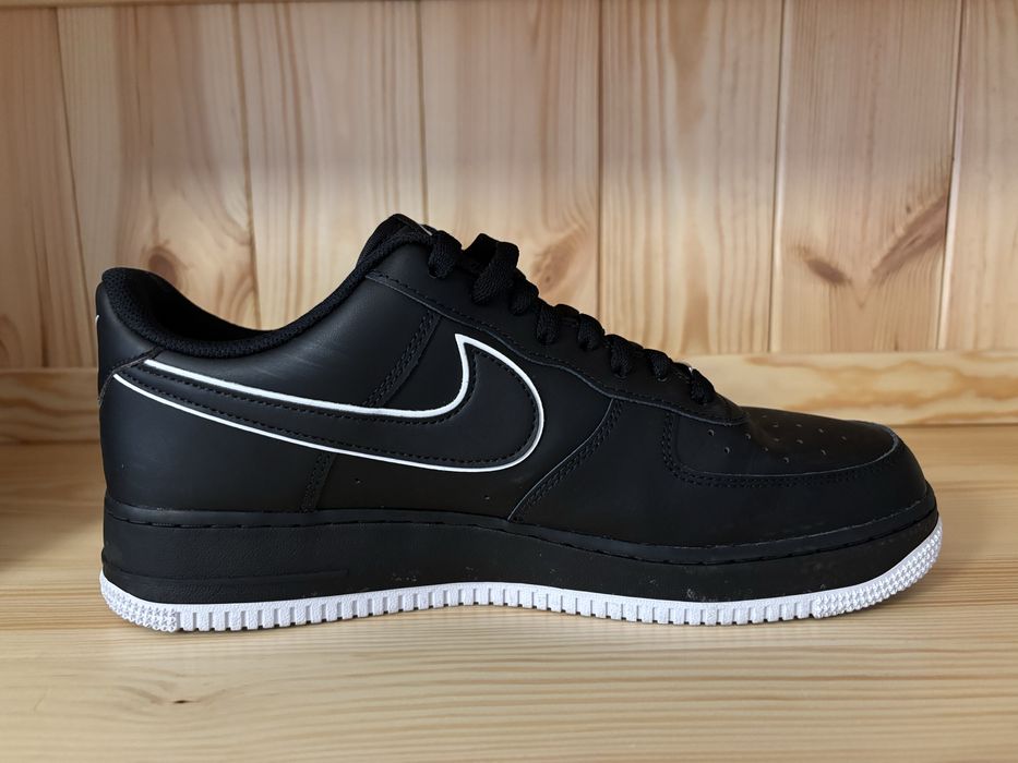 Buty męskie Nike Air Force 1 | Rozmiar 45.5 | Czarno-Białe