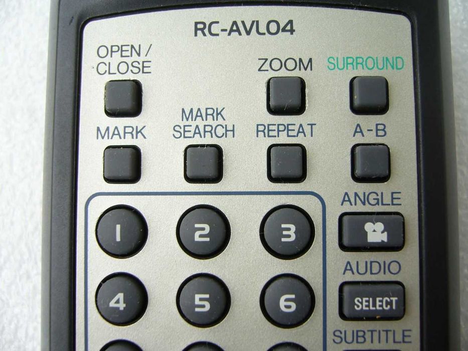 Pilot Aiwa RC-AVL04 do DVD