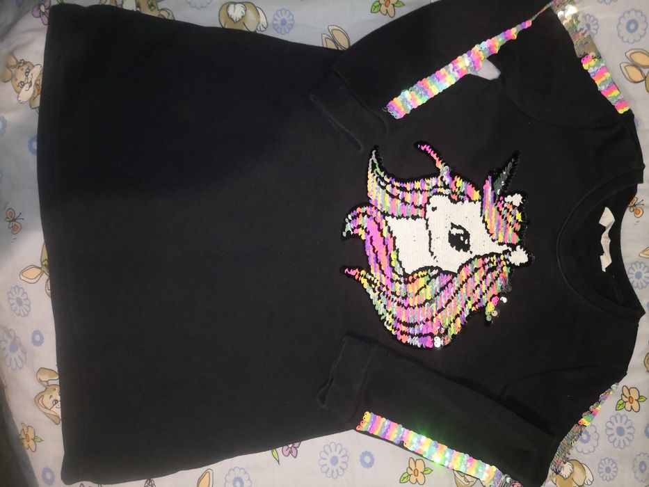 H&m плаття пони единорог паетки