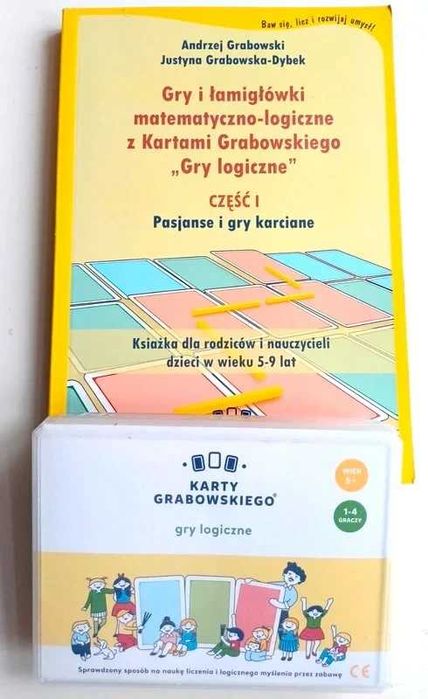 Karty Grabowskiego gry logiczne karty+książka