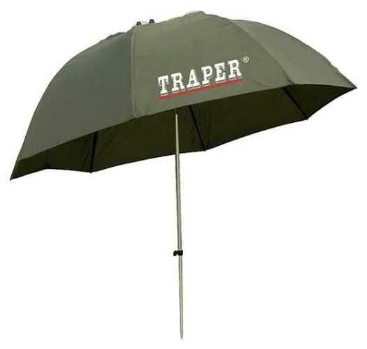 Большой зонт с наклонным механизмом Traper Parasol 5000 - 250см рыболовный