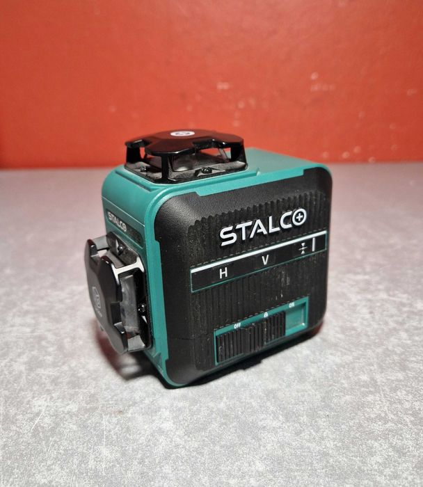 Laser krzyżowy Stalco 3D LLS3DG komplet