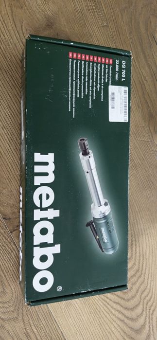 Pneumatyczna szlifierka prosta Metabo DG 700 L.