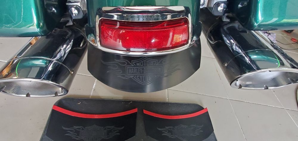 Бризговик подовжувач зад крила Harley-Davidson FL 1990-2025