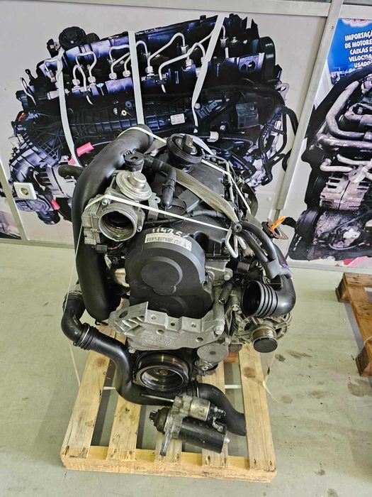 Motor Volkswagen 1.9 TDI 2006 de 105cv, ref BXE