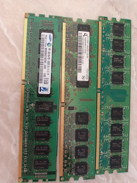 Продам ddr3 - 4gb, ddr2 - 1 gb
