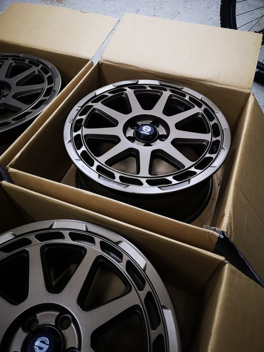 Felgi Sparco Gravel 18" 8J 18x8J 5x108 RALLY BRONZE