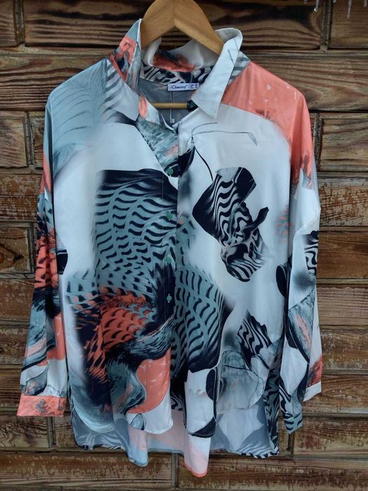 Жіноча якісна сорочка Kazee Туреччина 50-56 розмір Зимова підтримка